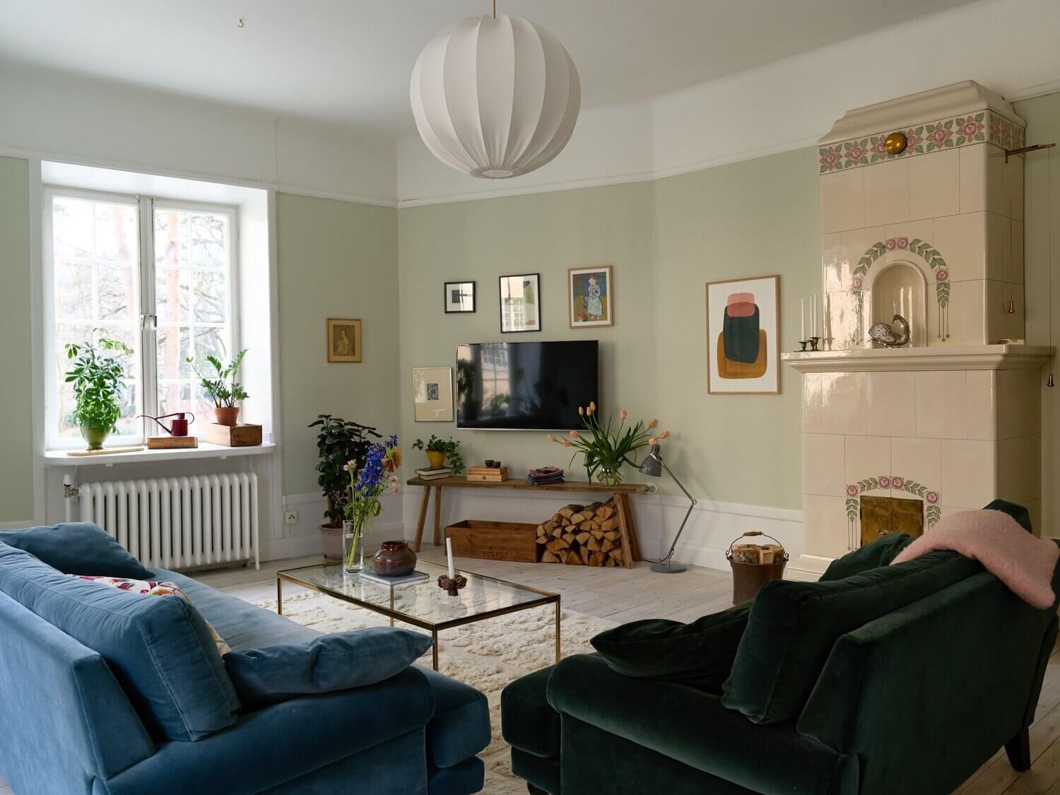 A Scandinavian Apartment Painted In Pastel Color Tones 2 AScandinavianApartmentPaintedInSoftColorTones TheNordroom1 1 A Scandinavian Apartment Painted In Pastel Color Tones