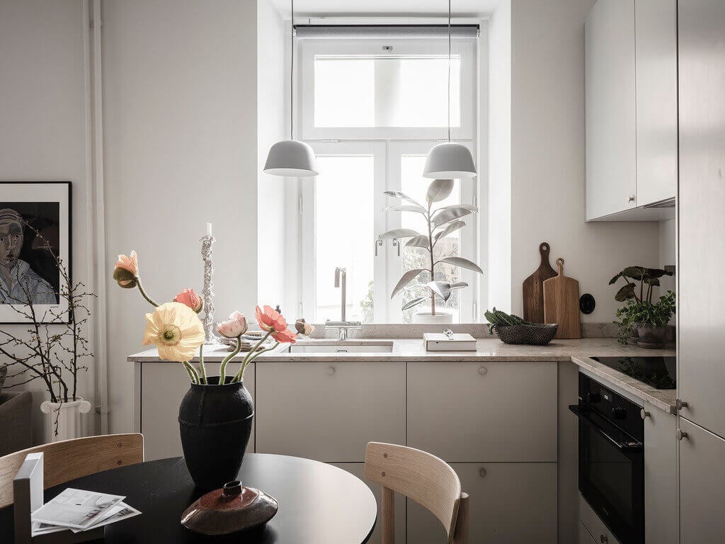 A Tiny Studio Apartment With A Storage-Filled Bed Nook 8 ATinyStudioApartmentWithAStorage FilledBedNook TheNordroom7 A Tiny Studio Apartment With A Storage-Filled Bed Nook