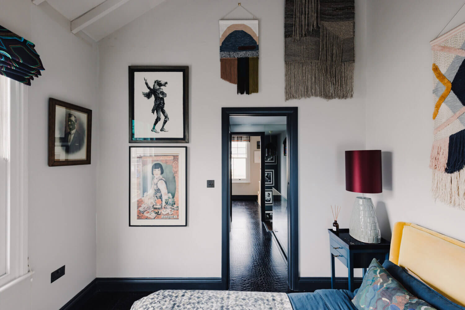 An Eclectic Narrow Blue House in London 22 AnEclecticBlueHouseinLondon TheNordroom21 An Eclectic Narrow Blue House in London