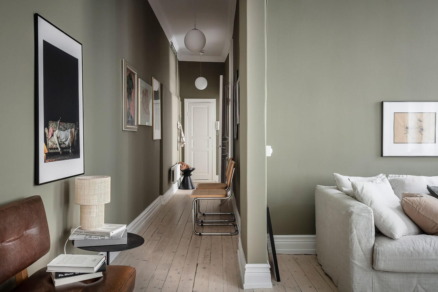 A Scandinavian Apartment With Olive Green Walls 18 AScandinavianApartmentWithOliveGreenWalls TheNordroom19 A Scandinavian Apartment With Olive Green Walls