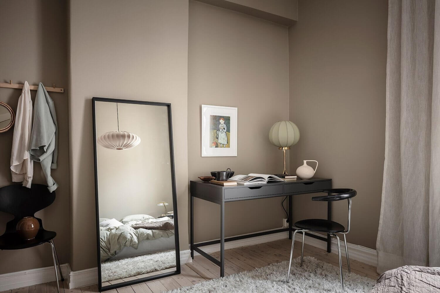 A Scandinavian Apartment With Olive Green Walls 23 AScandinavianApartmentWithOliveGreenWalls TheNordroom24 A Scandinavian Apartment With Olive Green Walls