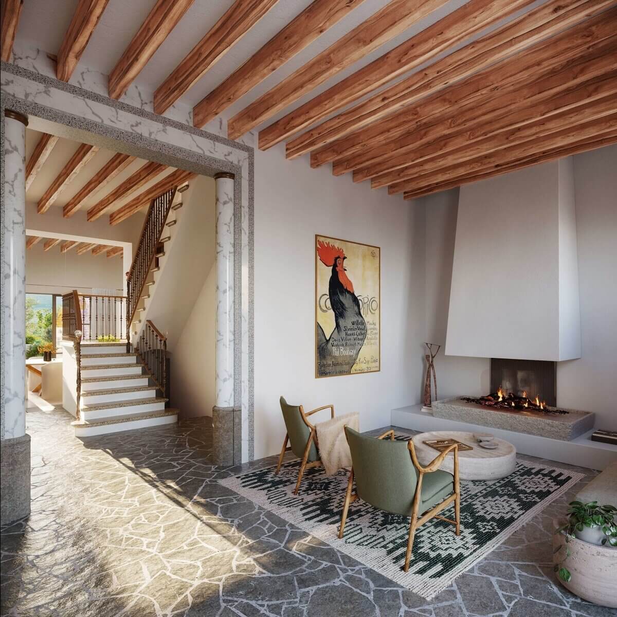 Casa Marés: A Parisian Influenced Townhouse on Mallorca 4 CasaMares AParisianInfluencedTownhouseonMallorca TheNordroom3 Casa Marés: A Parisian Influenced Townhouse on Mallorca