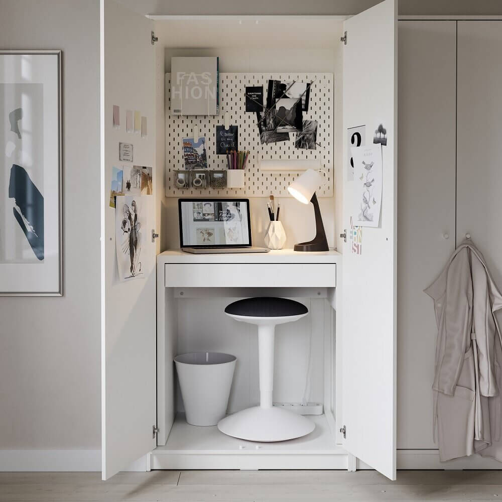 How To Create A Home Office In A Small Space 7 home-office-small-space-nordroom