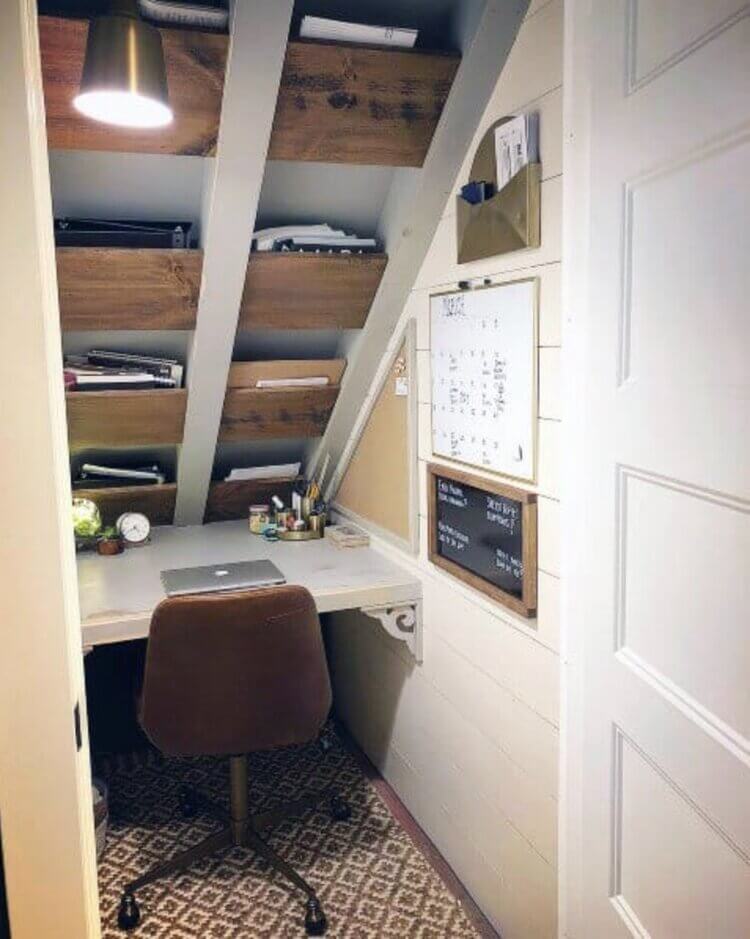 How To Create A Home Office In A Small Space 14 home-office-small-space-nordroom