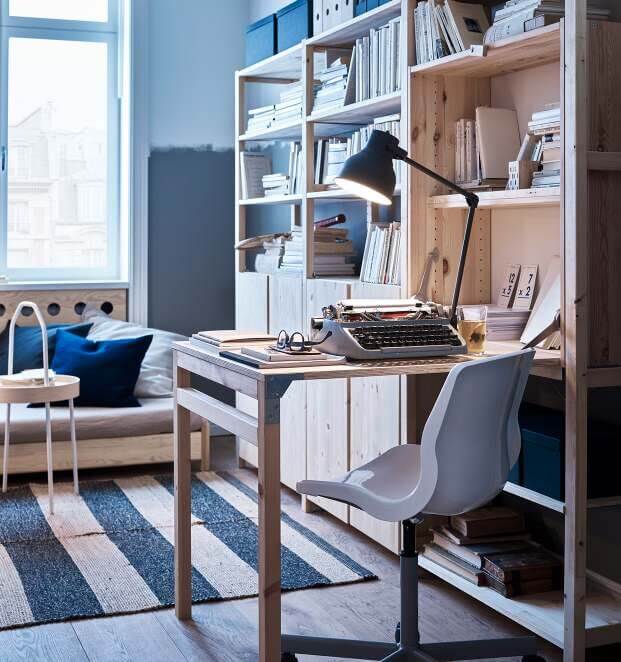 How To Create A Home Office In A Small Space 29 home-office-small-space-nordroom