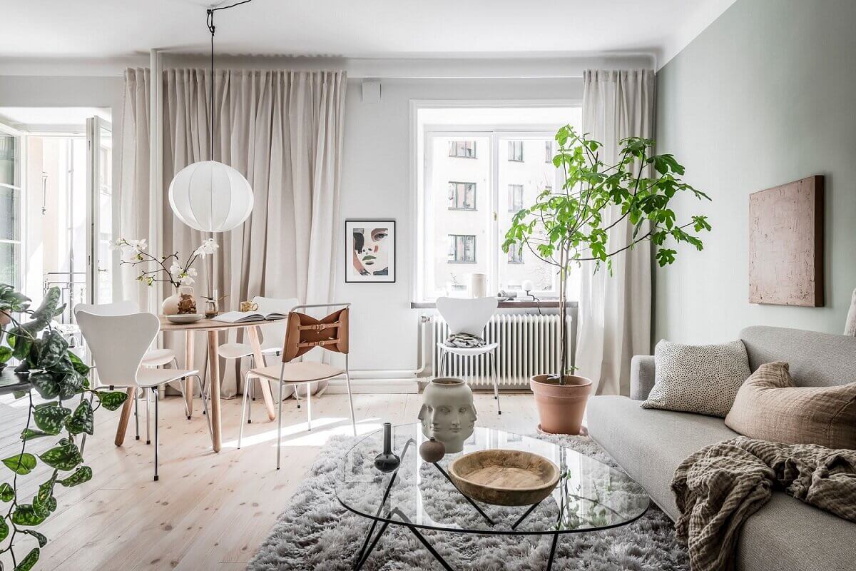 Natural Color Tones in a Charming Scandinavian Apartment 2 scandinavian-home-design-natural-nordroom