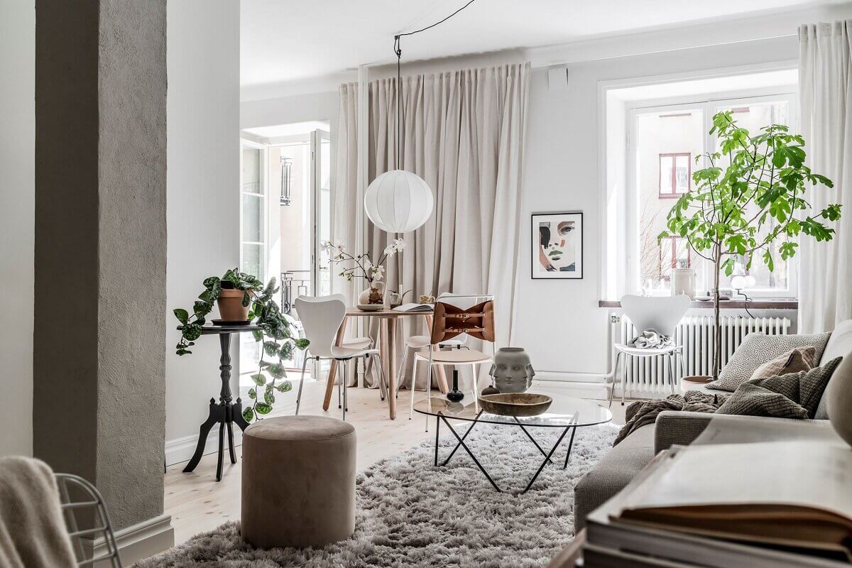Natural Color Tones in a Charming Scandinavian Apartment 3 scandinavian-home-design-natural-nordroom