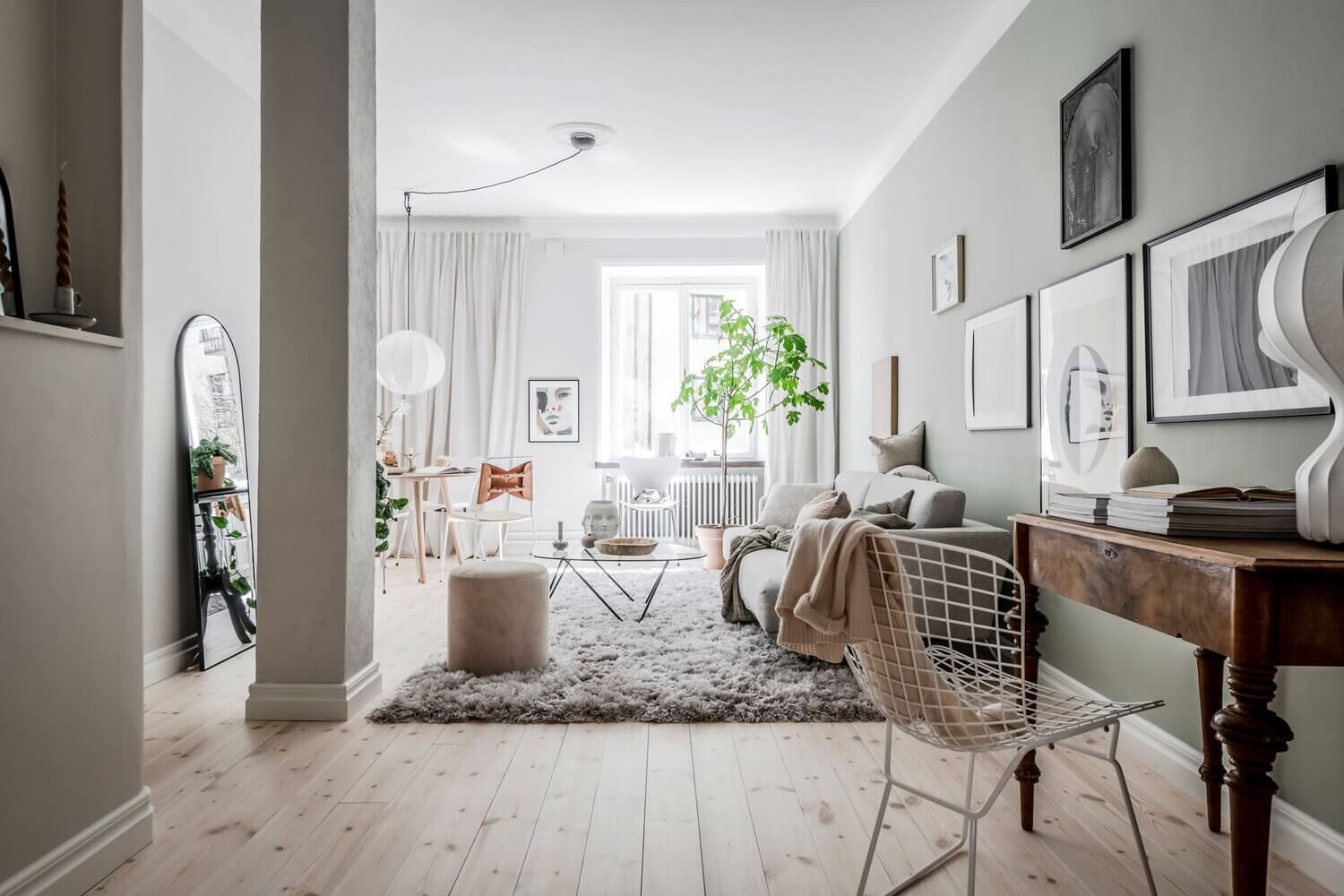 Natural Color Tones in a Charming Scandinavian Apartment 6 scandinavian-home-design-natural-nordroom