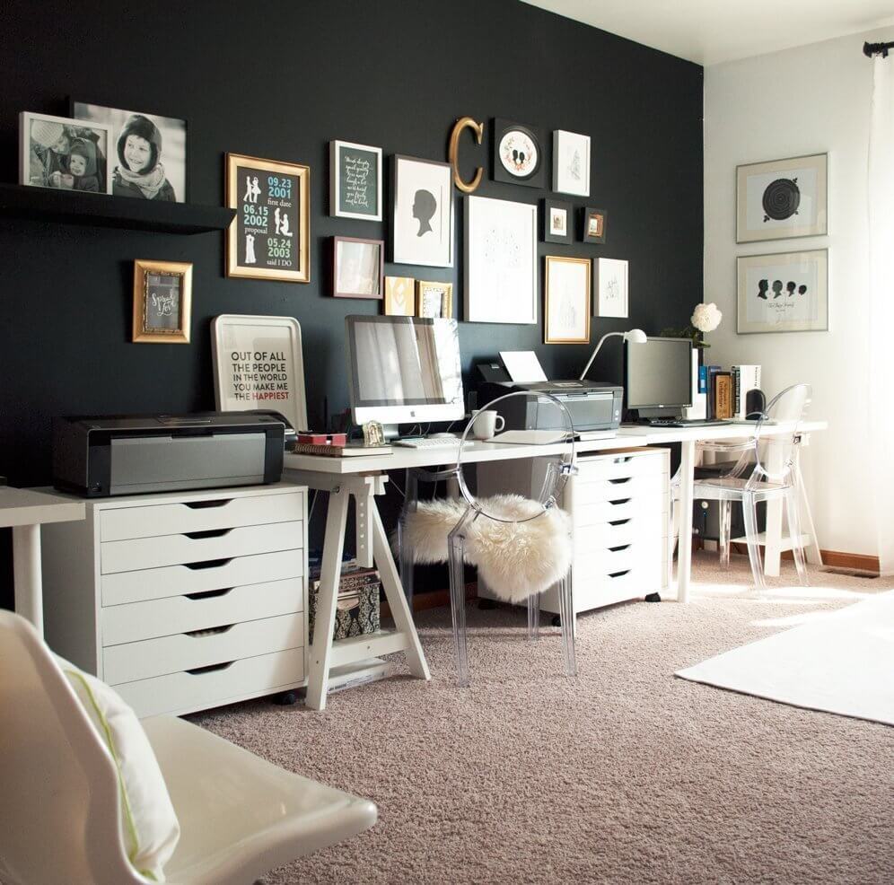 Paint it Black: Black Interior and Exterior Design Ideas 25 PaintitBlack DarkInteriorandExteriorDesignIdeas BlackAccentWalls TheNordroom6 Paint it Black: Black Interior and Exterior Design Ideas