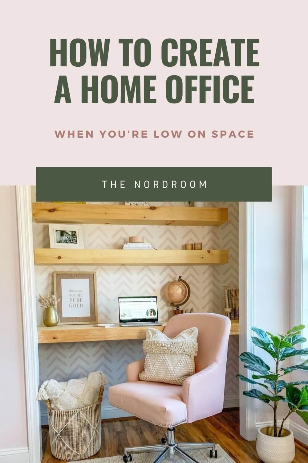How To Create A Home Office In A Small Space 35 home-office-small-space-nordroom