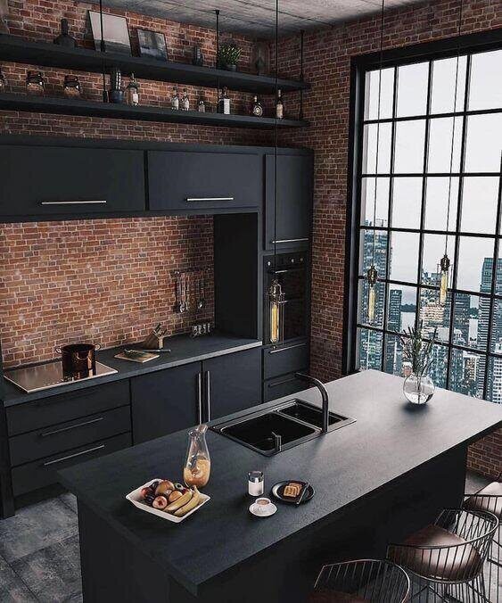 Paint it Black: Black Interior and Exterior Design Ideas 35 viacarolinekincheski Paint it Black: Black Interior and Exterior Design Ideas