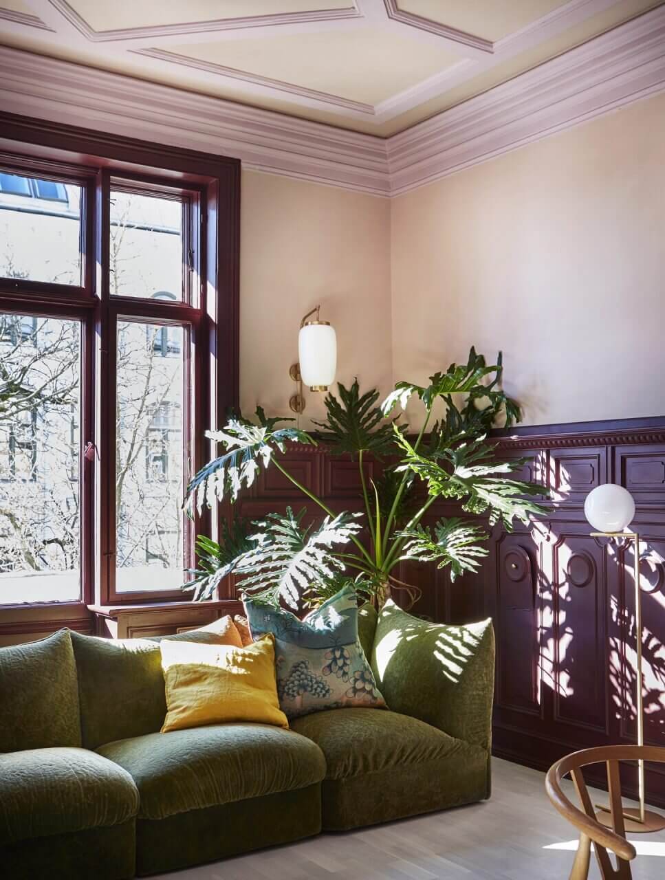 A Historic Apartment with Rich & Vibrant Color Combinations 5 historic-apartment-rich-vibrant-color-combinations-nordroom