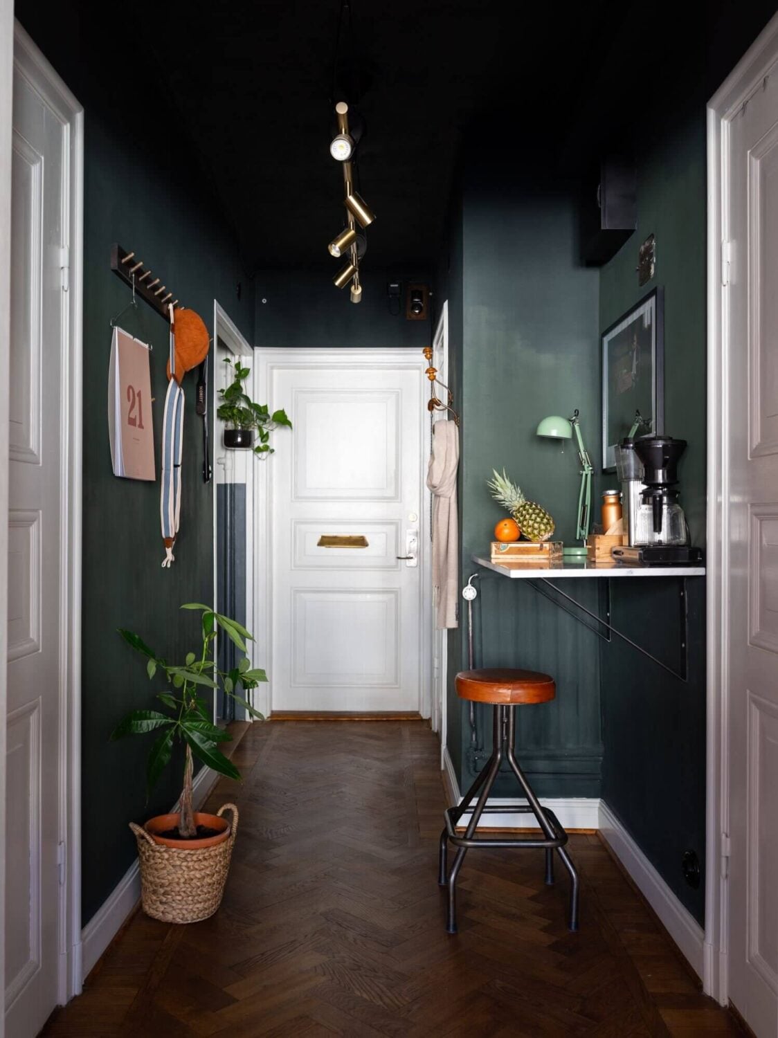 A Pink Studio Apartment Styled Two Ways 14 APinkStudioApartmentWithGreyKitchen TheNordroom 10 A Pink Studio Apartment Styled Two Ways