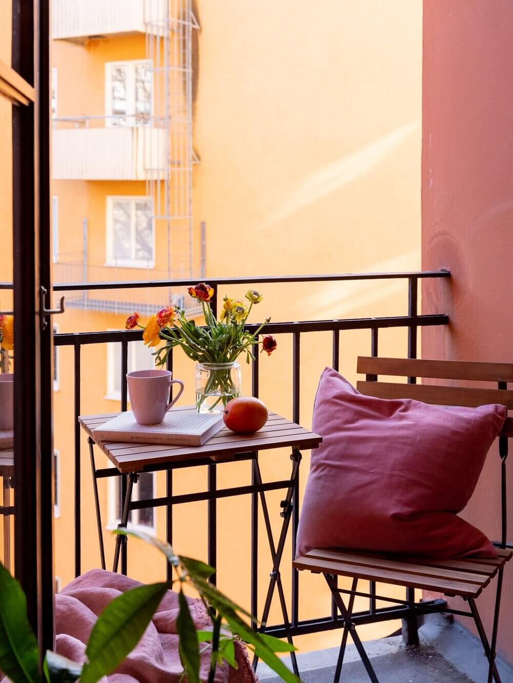 A Pink Studio Apartment Styled Two Ways 22 APinkStudioApartmentWithGreyKitchen TheNordroom 17 A Pink Studio Apartment Styled Two Ways
