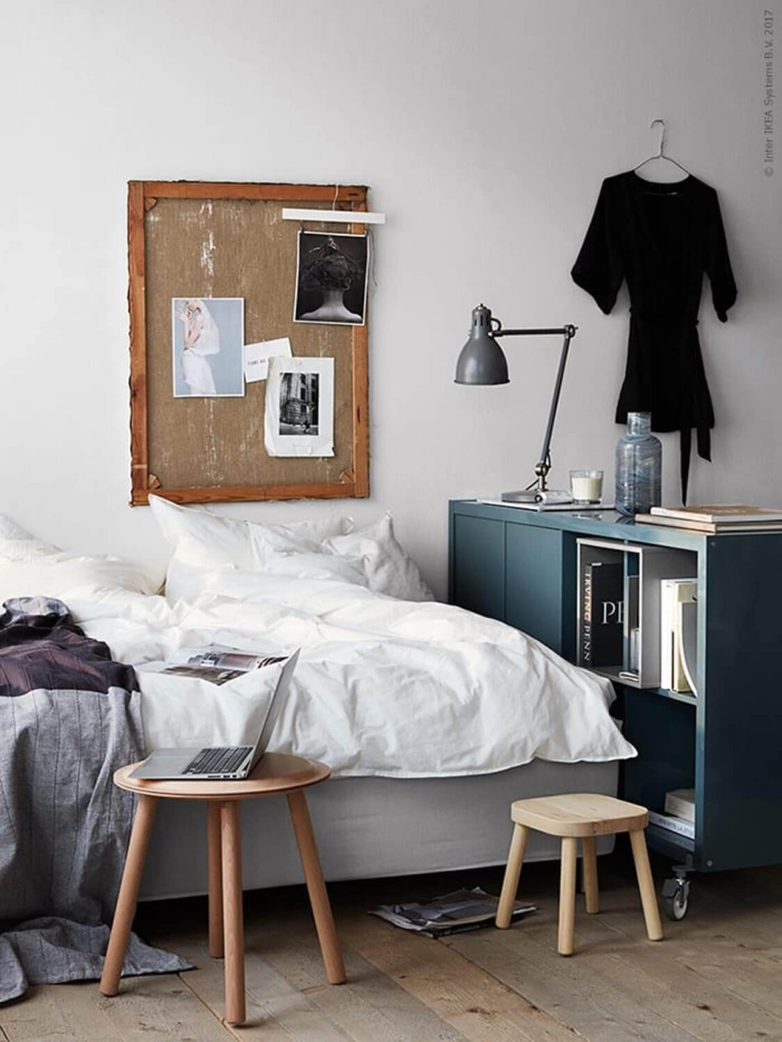 Small Bedroom Decorating Ideas That You'll Love 4 small-ikea-bedroom-nordroom