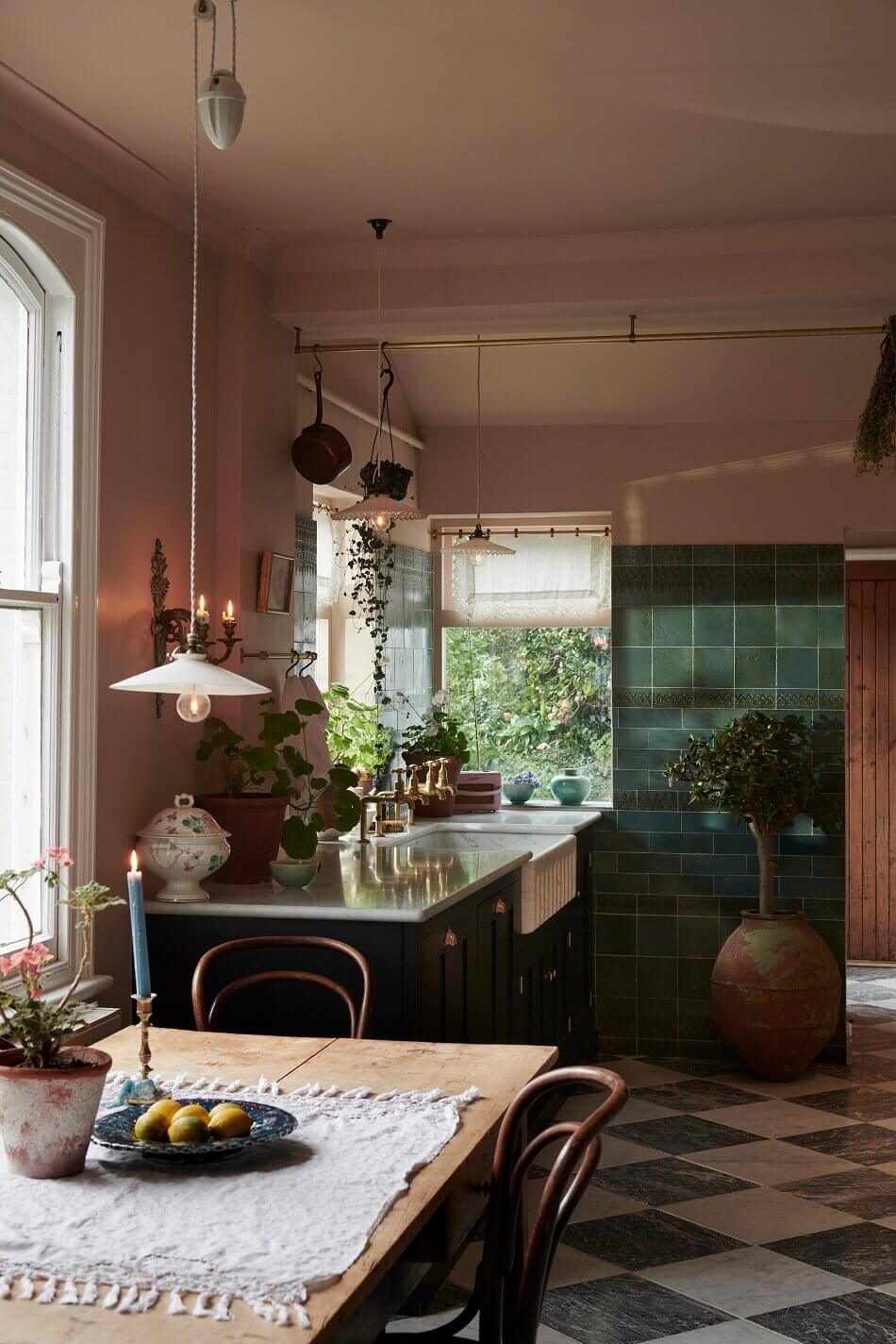 Glidden & PPG Color of the Year 2023: Vining Ivy 18 classic-devol-kitchen-mediterranean-colors-nordroom