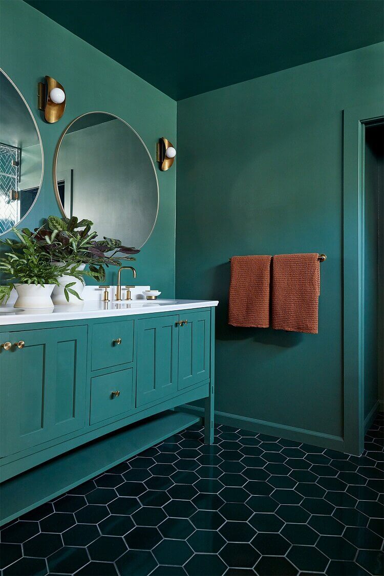 Sunday Favourites #7 4 emerald green bathroom1 Sunday Favourites #7