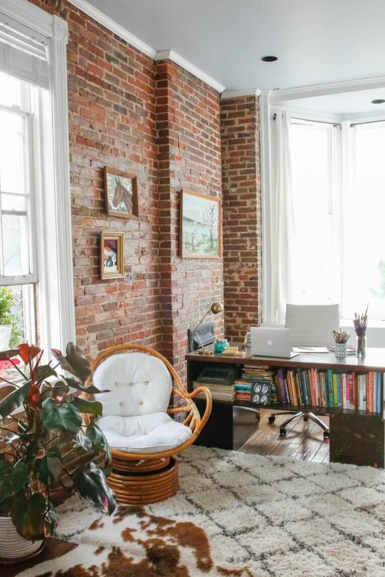 Sunday Favourites #8 9 home-office-exposed-brick