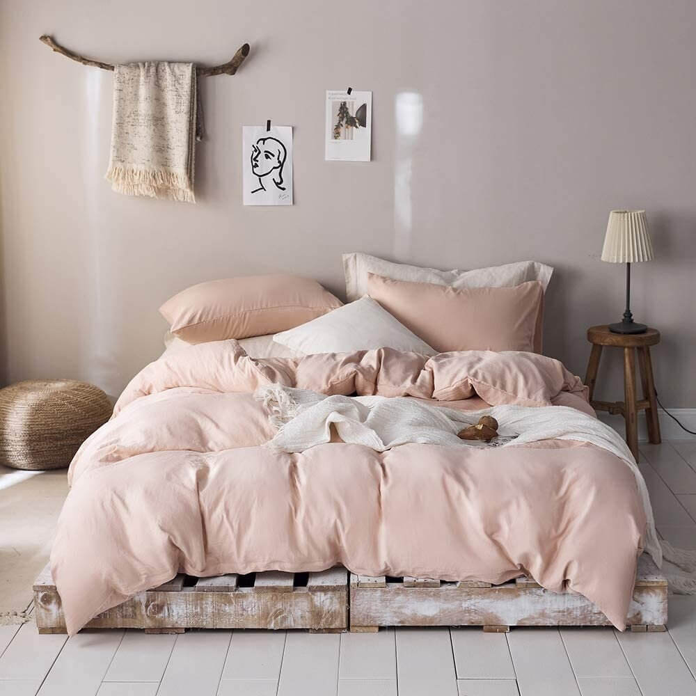 How To Style A Pink Bedroom (For Adults) 43 pink-bedding-bedroom-nordroom