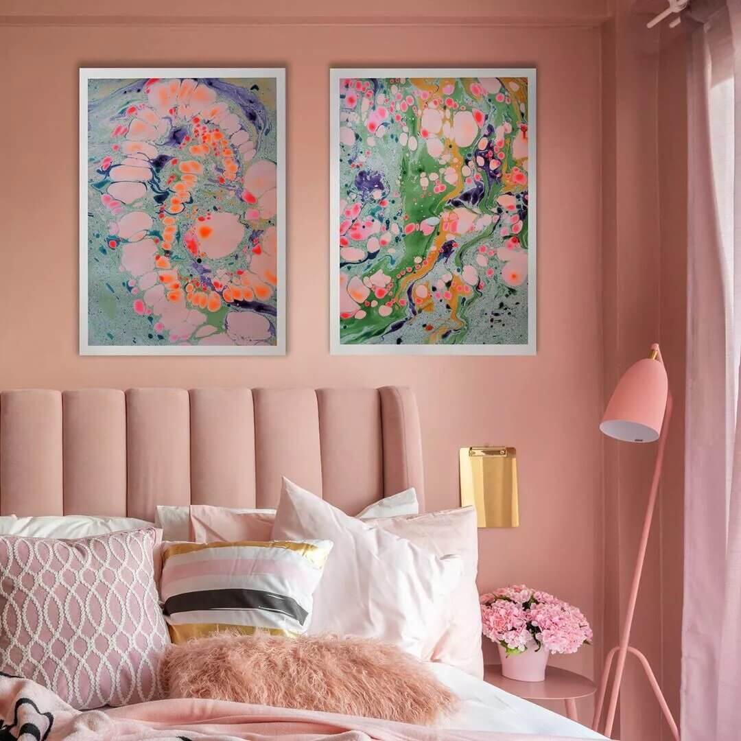 How To Style A Pink Bedroom (For Adults) 11 pink-bedding-bedroom-nordroom3