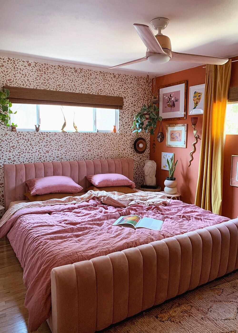 How To Style A Pink Bedroom (For Adults) 1 pink bedroom cozy colorful bedroom nordroom How To Style A Pink Bedroom (For Adults)