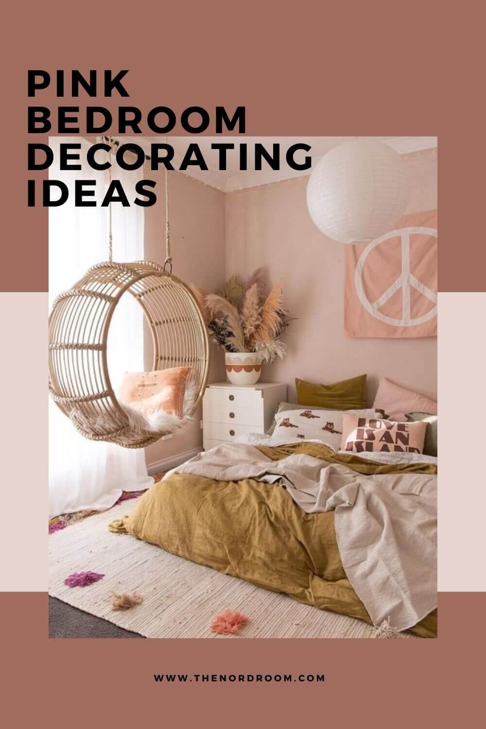 How To Style A Pink Bedroom (For Adults) 51 pink bedroom decorating ideas nordroom5 How To Style A Pink Bedroom (For Adults)