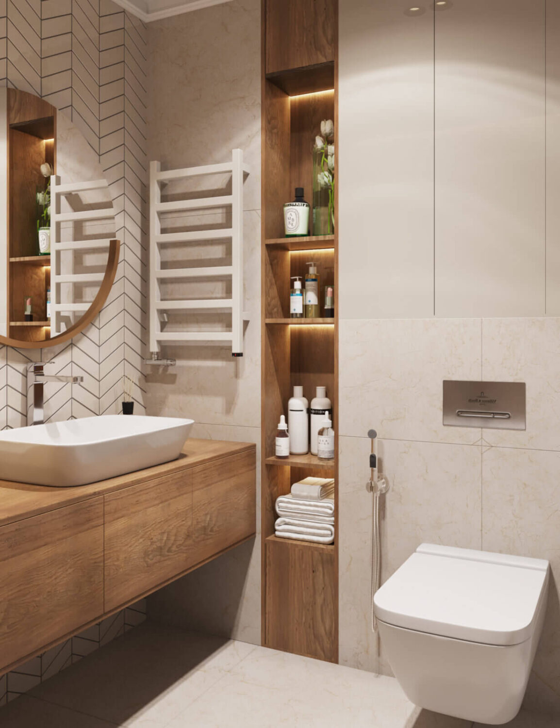 83 Small Bathroom Ideas & How To Make It Look Bigger 24 small-bathroom-design-ideas-nordroom