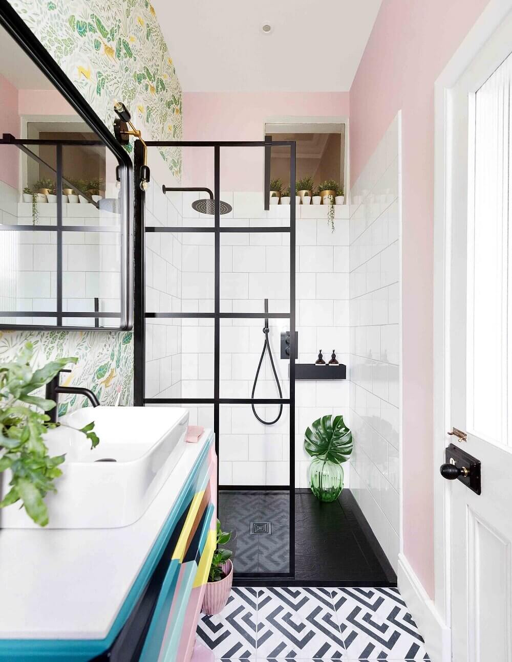 50 Bathroom Wallpaper Ideas Adding Color, Style, and Expression 37 small-bathroom-design-ideas-nordroom