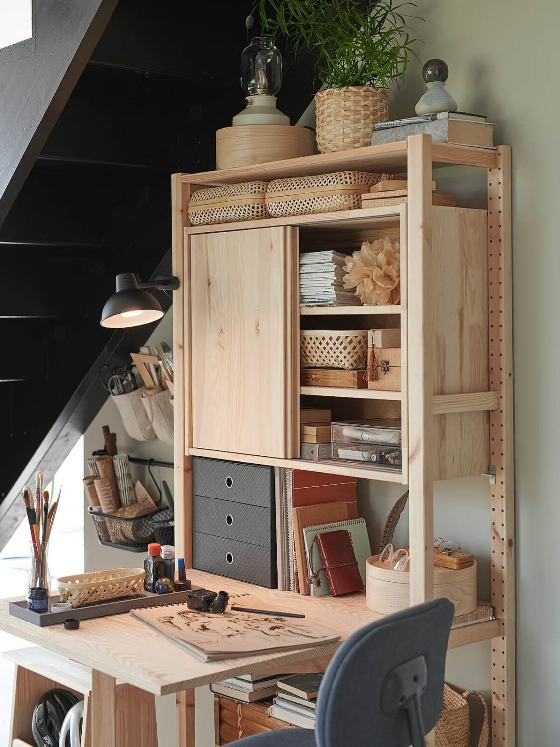 Small Bedroom Decorating Ideas That You'll Love 5 small ikea ivar desk with storage