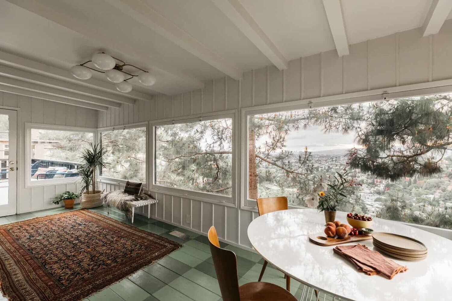 A Pink Living Room in a Mid-Century Home in Los Angeles 10 sun-room-mid-century-home-los-angeles-nordroom