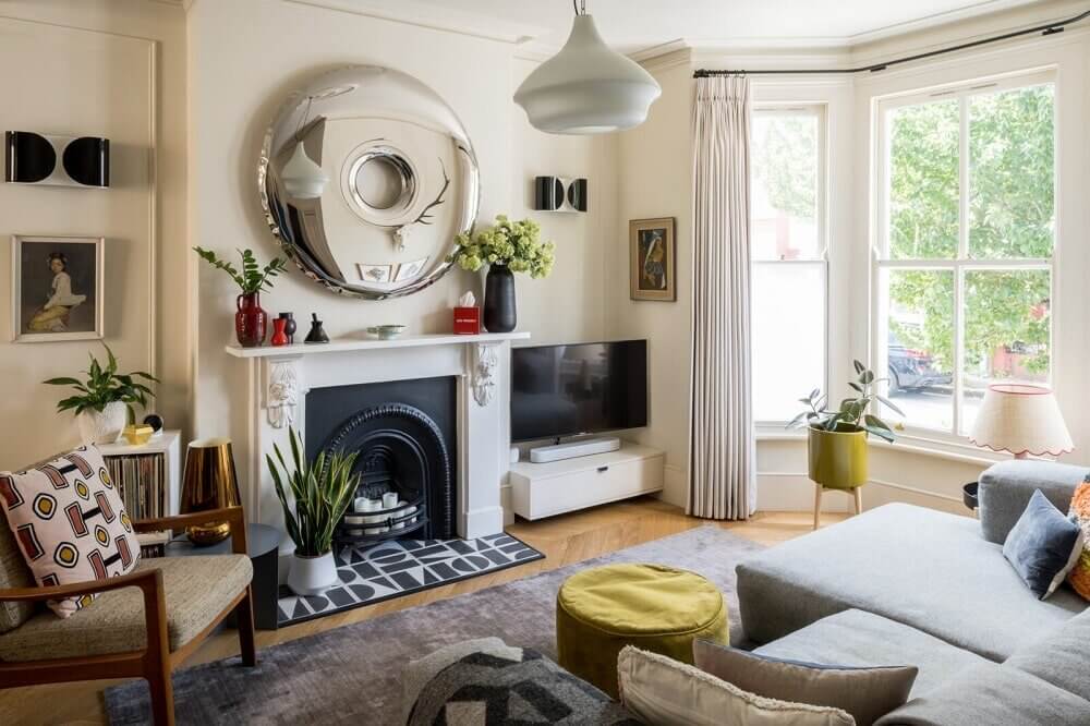 A London Townhouse with Vibrant Color Touches 4 london-townhouse-vibrant-color-touches-nordroom
