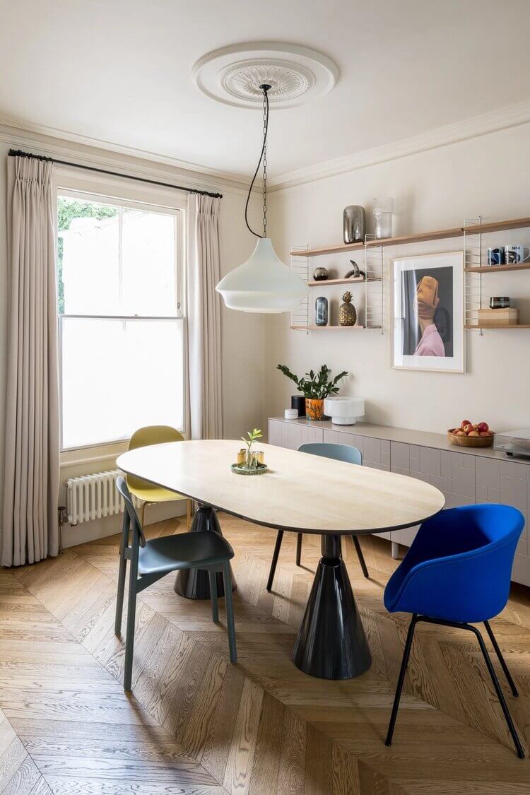 A London Townhouse with Vibrant Color Touches 6 london-townhouse-vibrant-color-touches-nordroom