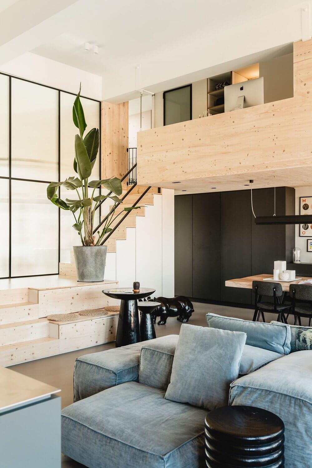 A Modern Loft in a Converted School Building 11 modern-loft-converted-school-building-amsterdam-nordroom
