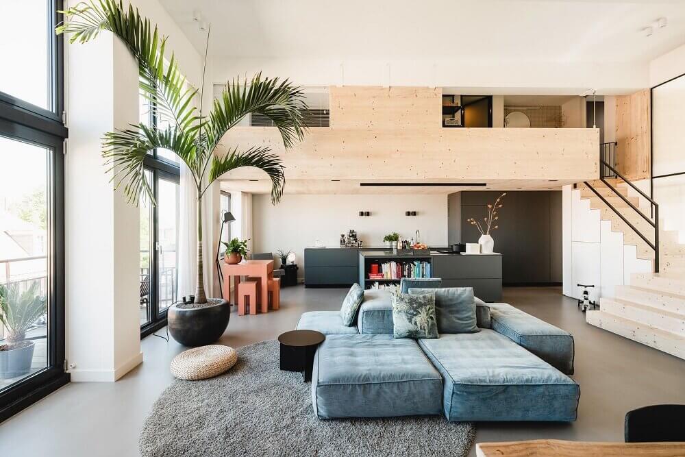 A Modern Loft in a Converted School Building 3 modern-loft-converted-school-building-amsterdam-nordroom