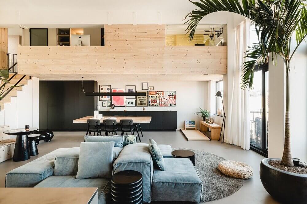 A Modern Loft in a Converted School Building 7 modern-loft-converted-school-building-amsterdam-nordroom