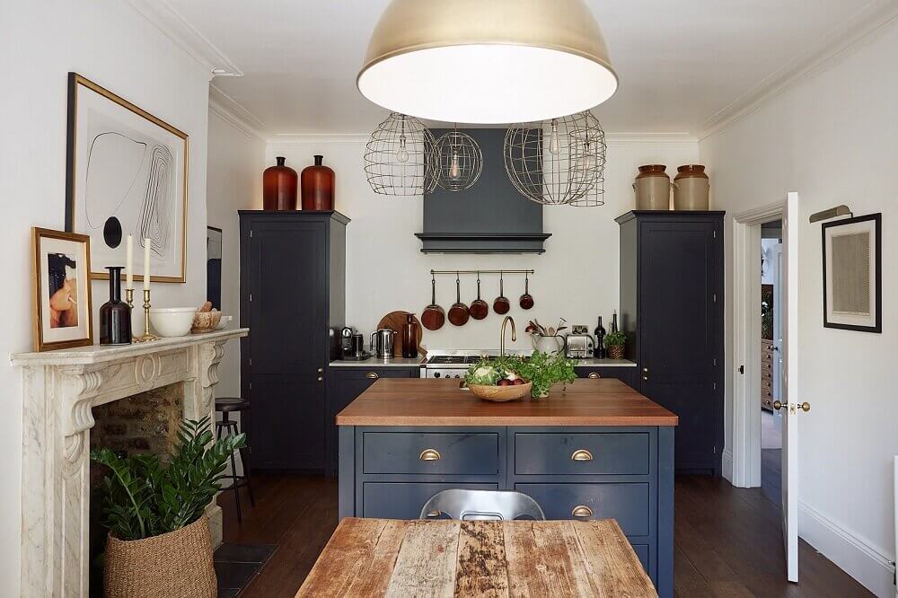 A Light-Filled Maisonette With Lovely Garden 9 blue-devol-kitchen-london-maisonette-nordroom