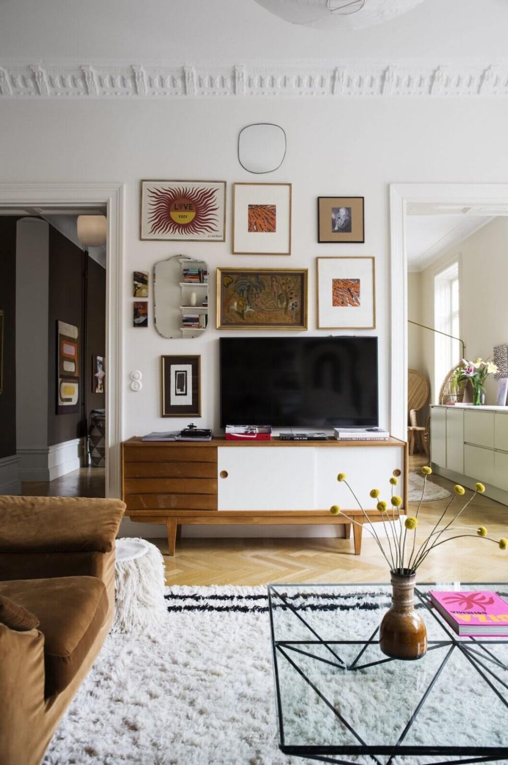 The Eclectic Apartment of a Swedish Bag Designer 2 eclectic-living-room-stockholm-nordroom