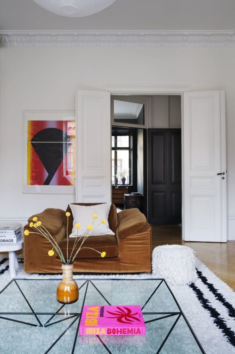 The Eclectic Apartment of a Swedish Bag Designer 3 elcectic-living-room-stockholm-apartment-nordroom