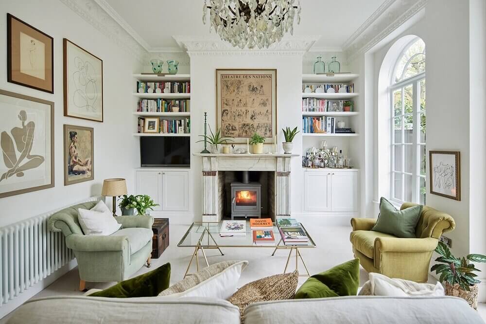 A Light-Filled Maisonette With Lovely Garden 3 light-filled-living-room-arched-winodws-london-nordroom