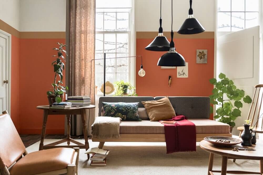 Interiors Decorated with Warm Colors 19 warm-home-color-inspiration-nordroom