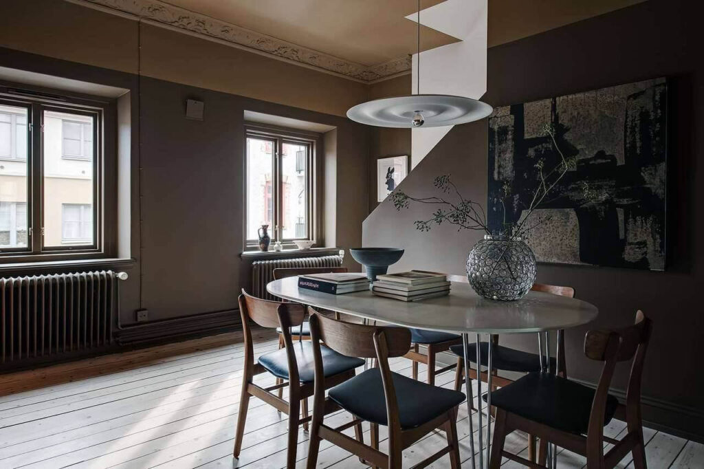 Two-Tone Walls Ideas: Create A Color Blocking Accent Wall 22 warm-home-color-inspiration-nordroom