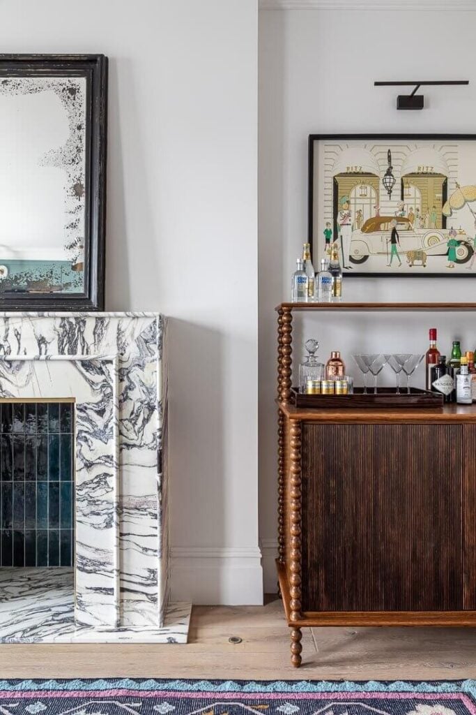 A Blend Of British and Californian Style In A London Townhouse 6 british-californian-style-notting-hill-townhouse-nordroom