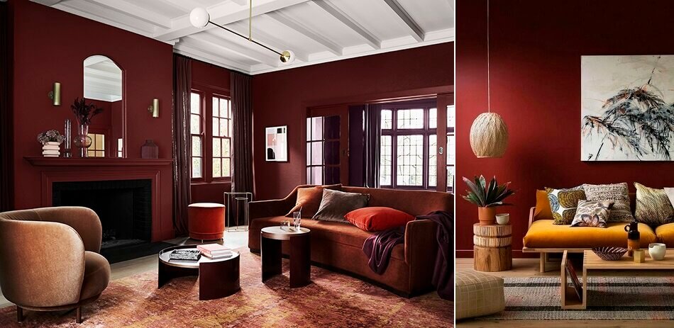 Interiors Decorated with Warm Colors 16 warm-home-color-inspiration-nordroom