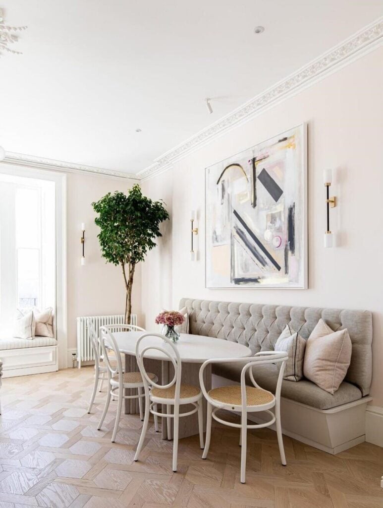 A Peaceful Townhouse in Bath With A Pink Surprise 4 serene-townhouse-bath-kitchen-gainsborough-nordroom
