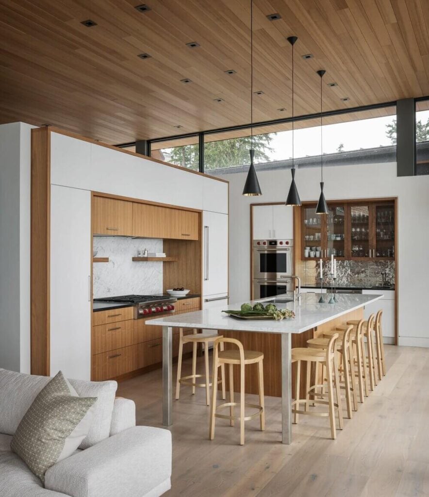 A Neutral Colored Villa With A View on Bellingham Bay 6 soft-colored-villa-bellingham-bay-nordroom