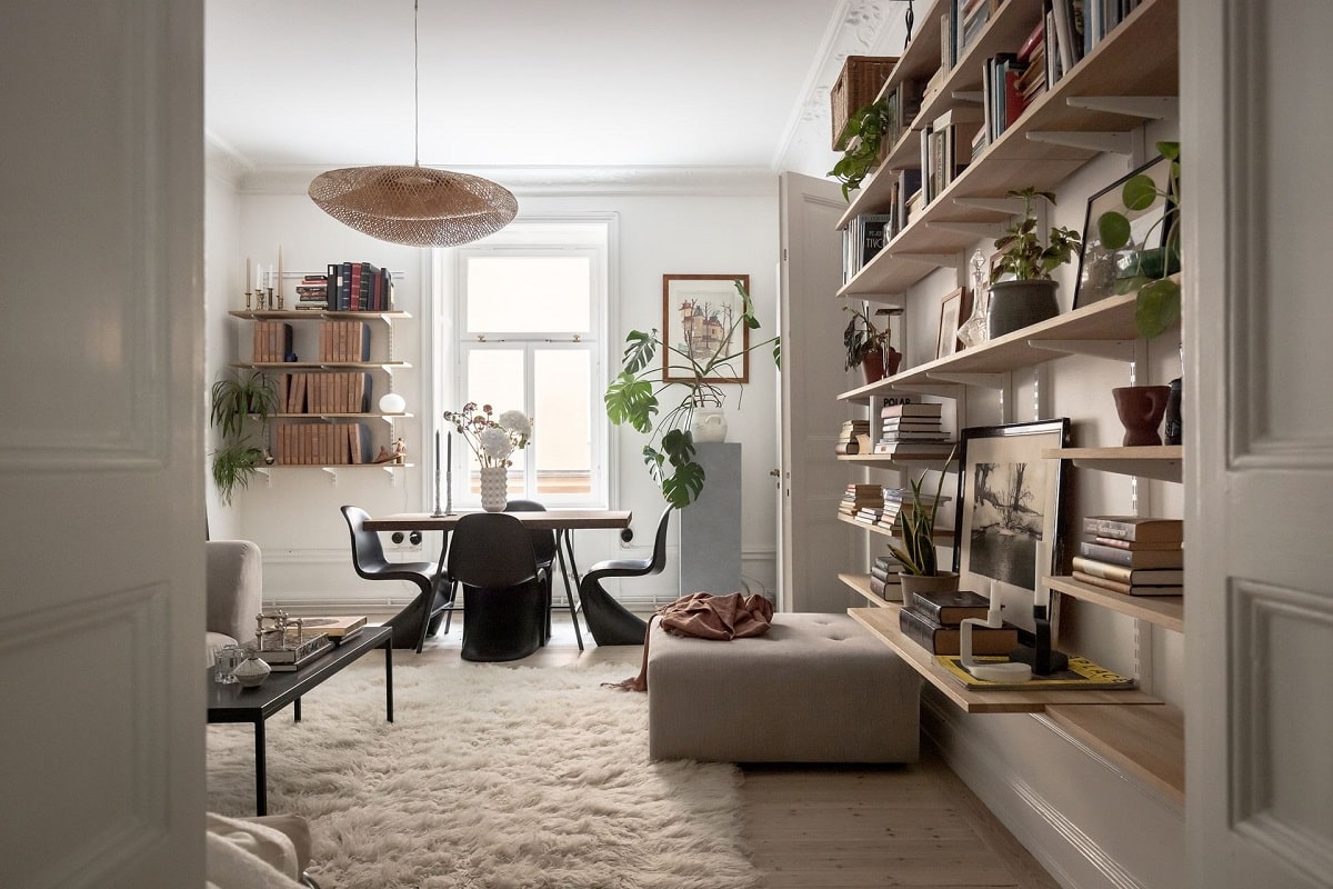 A Bright and Natural Scandinavian Apartment 2 bright-natural-scandinavian-apartment-period-details-nordroom