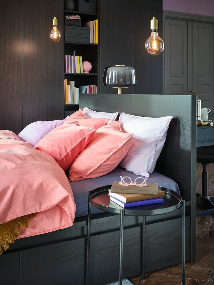 How To Design A Stylish Bedroom Home Office 19 colorful-ikea-bedroom-ikea-catalog-2022-nordroom