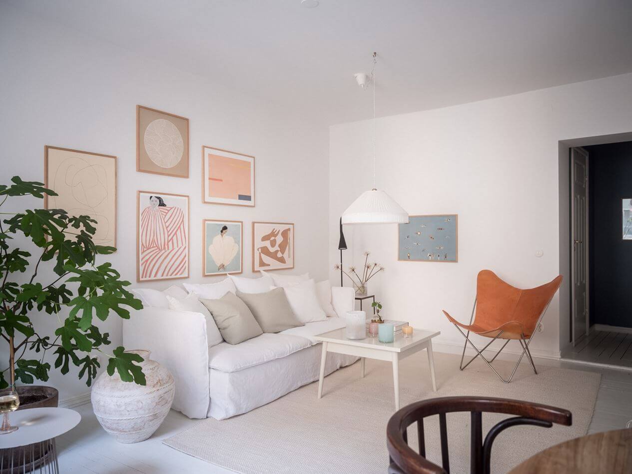 A Soft Scandinavian Home with Dark Blue Bedroom 3 soft-scandinavian-home-dark-blue-bedroom-nordroom