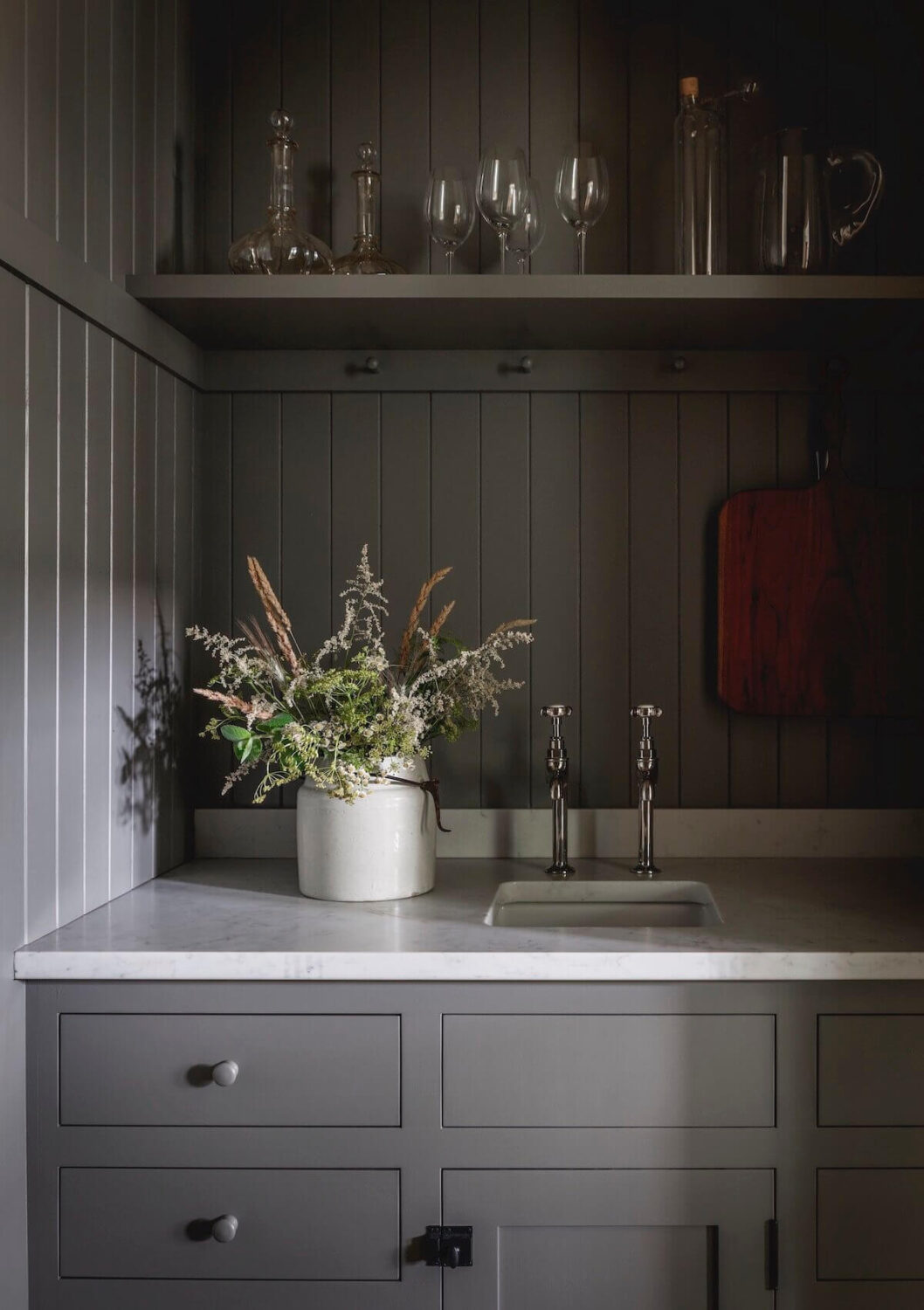 Reading Nooks in a Stylish Iowa City Home 21 utility-room-iowa-city-house-jessica-helgerson-nordroom