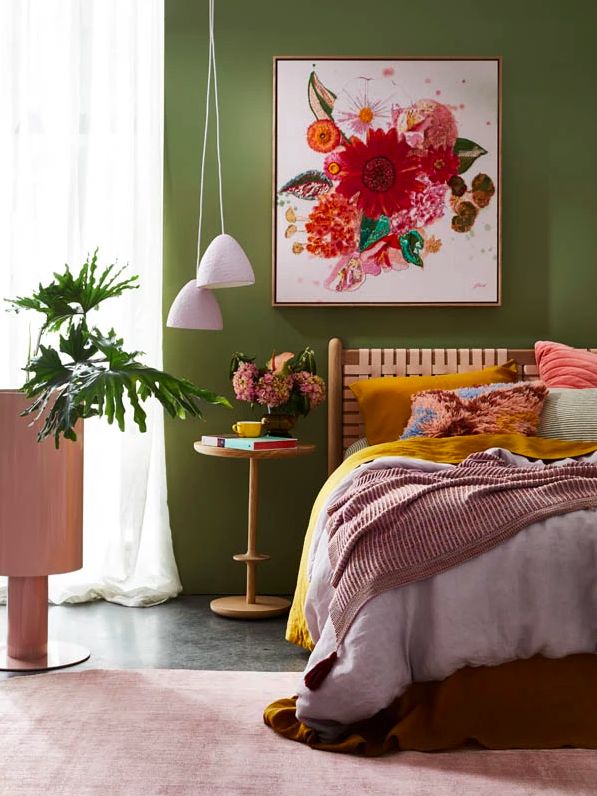 Home Decor Color Trends 2022: Natural Hues with Bright Pops 59 color-trends-2022-nordroom